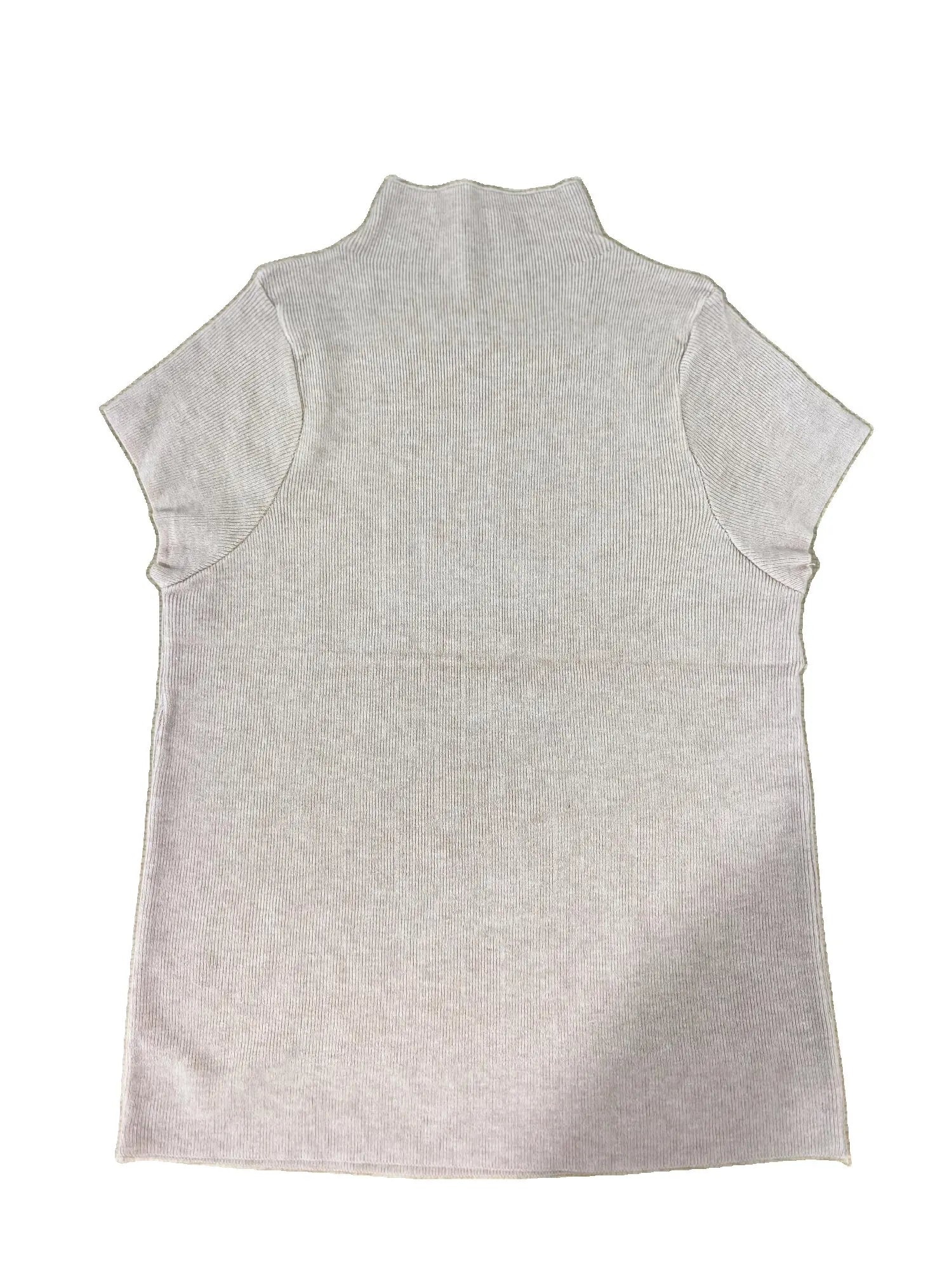 2025 Pullover Sweater  Basic Layering Piece Thin  Pullover Women Female Knitted Sweater Slim Short Sleeve Bodycon Sweater